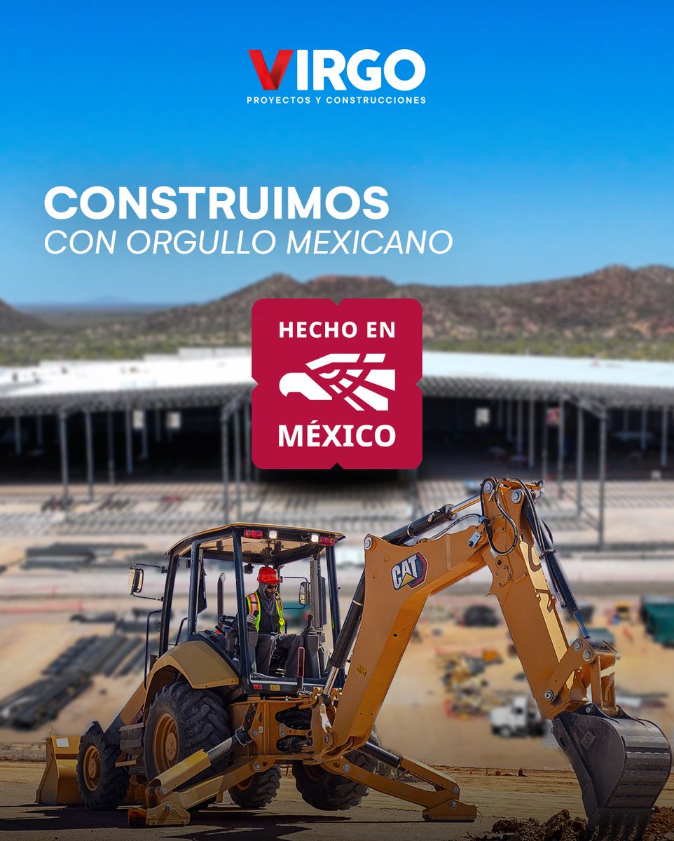 ProyectosVirgo's tweet photo. Obtener la certificación Hecho en México representa más que un distintivo: es el reconocimiento a nuestro compromiso con la calidad, la innovación y el desarrollo de infraestructura que impulsa a nuestro país.

#OrgulloVirgo https://t.co/NnvFQGC6PA