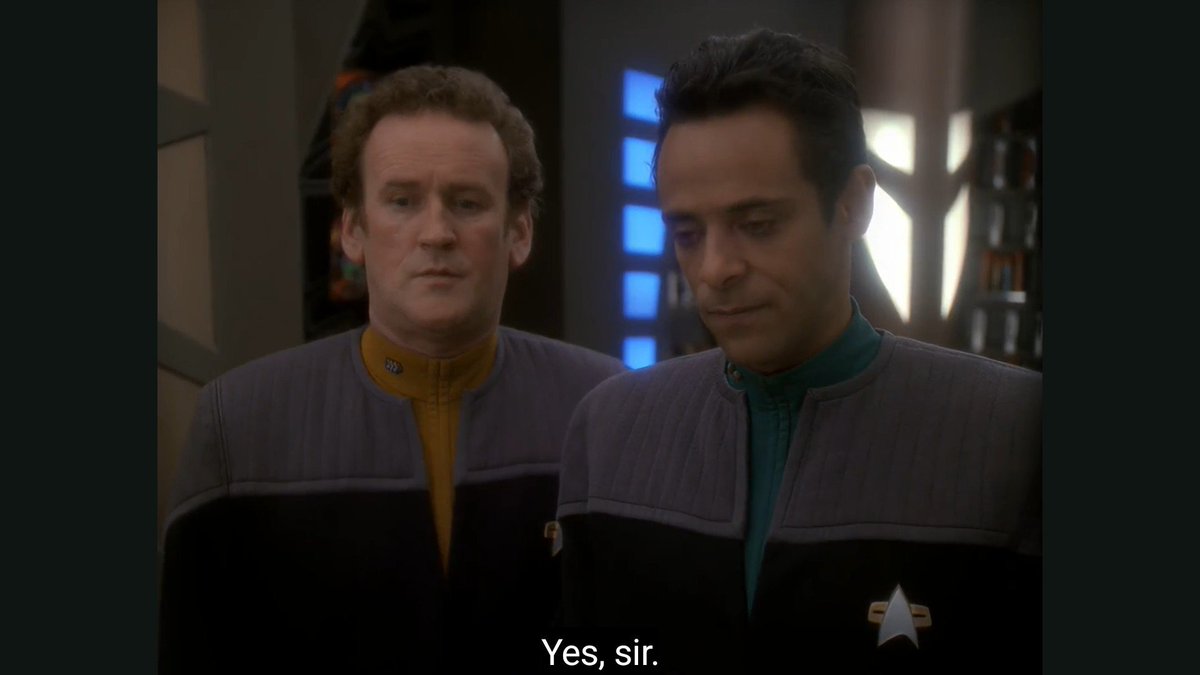 archaicf0ssil's tweet photo. Sisko's acting like he's putting his kids in time out https://t.co/OGG0uLoQJm