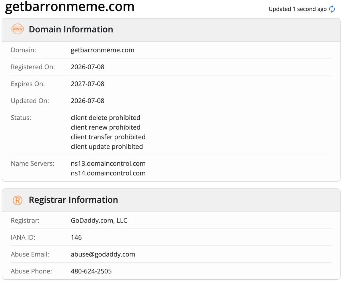 stanislavieriko's tweet photo. BARRON WILL NEVER EVER CLAIM ON THIS SHIT 

GqQc4tjs6RkZt1EdsehKLZvNDTpZc9n3UHGxnbfNpump

ON THE ENTIRE MARKET, ONLY THIS CA THAT DEPLOYED WITH LINK TO THIS WEBSITE https://t.co/bnqtrgCQuq

6wxJJk71arn9PkRCgvRGCxLkWuGNjXxu8K8KSqFmpump

EVEN THE WEBSITE IS DOWN RN, THE DEPLOYER ALSO CONNECTED RIGHT FROM THE TRUMP OFFICIAL DEPLOYER.