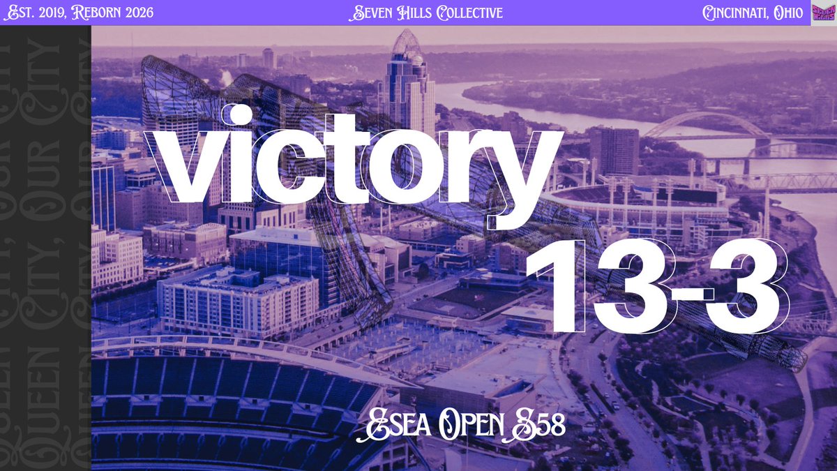 SevenHillsGG's tweet photo. Another victory for the OGs. We start the ESEA season off 2-0. https://t.co/iXYxC3DfbX