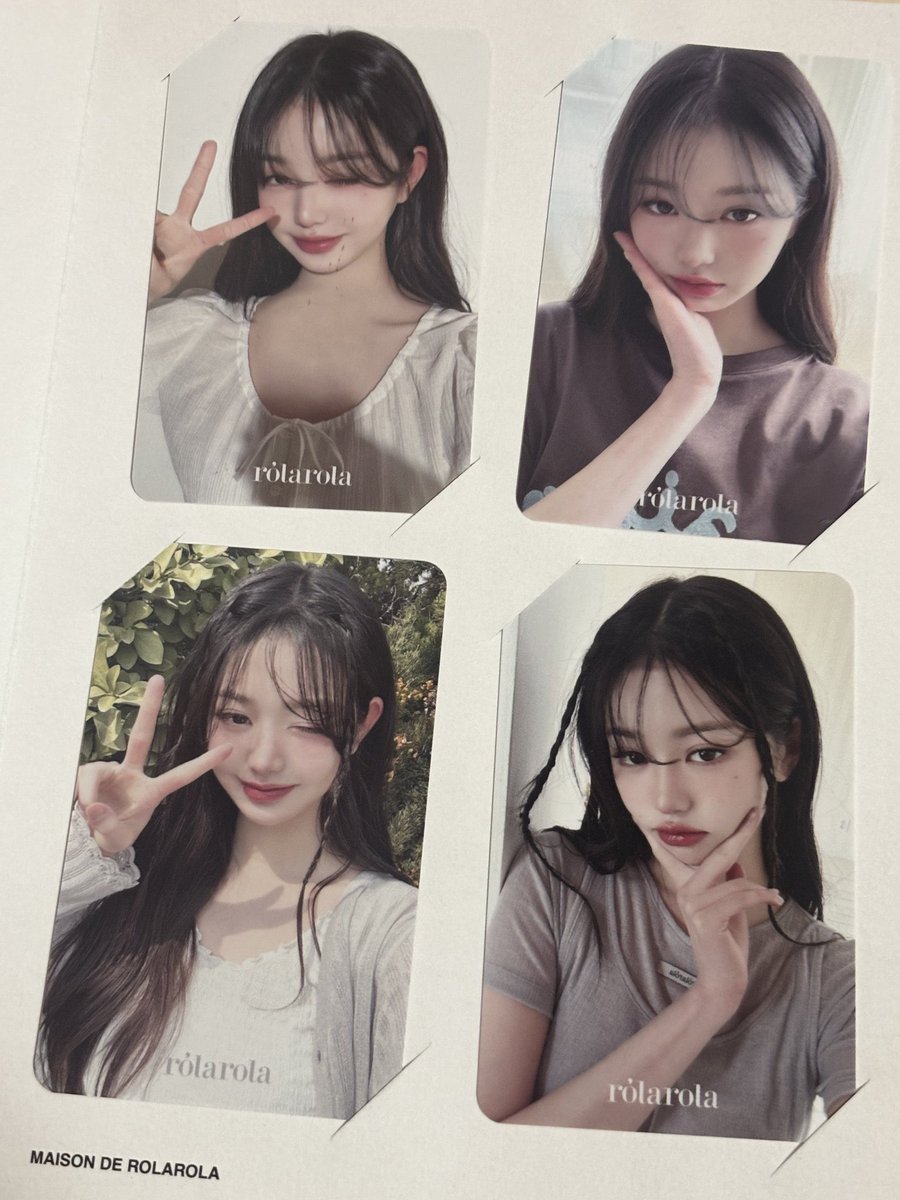hamjikiki's tweet photo. 🤍 เซตการ์ดน้องวอนยอง l’olarola
เซต : 200.- ส่งฟรี

ตรงการ์ดใบแรกมีตำหนิตามภาพ มาตั้งแต่ที่ได้เลย เหมือนจะเป็นเกือบทุกเซต เพราะแกะอีกเซตก็เป็นค่ะ

🚨 รบกวนทักไลน์นะคะ DM ตอบไม่ได้
ลูกค้าที่เคยทักเดม เราตอบไม่ได้ค่า

#ตลาดนัดIVE #ตลาดนัดไอบึ #วอนยอง https://t.co/gnJ1j0WTwx