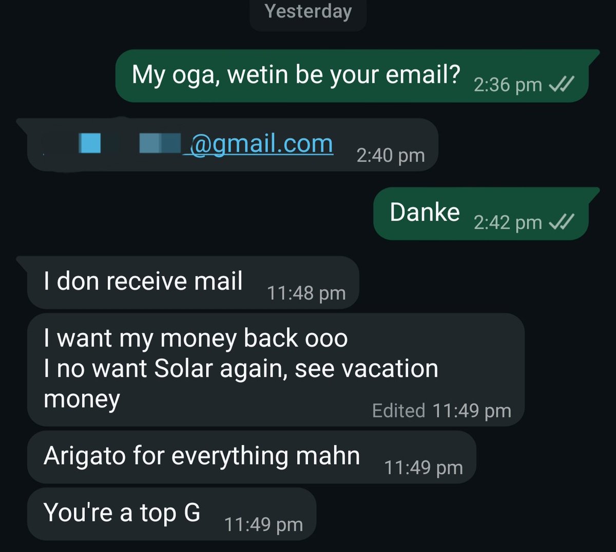 lifeofdanel's tweet photo. Our very first official customer for @danelenergytech.

 While it's a huge upfront cost, you should get value for your money and proper problem free usage. 

You'll do solar, and you'll do it right. https://t.co/RjHDTAdNyi