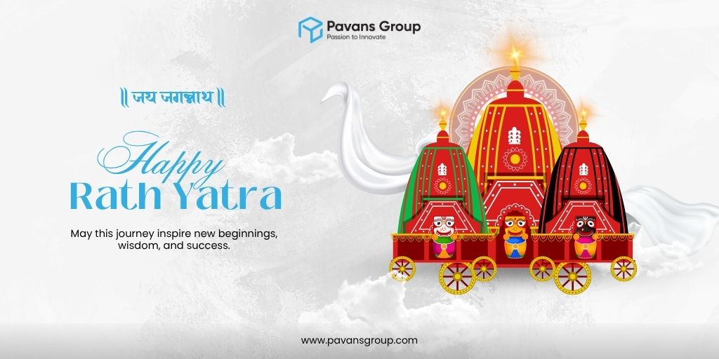 pavansgroup's tweet photo. Jai Jagannath! 🚩 

As the sacred Rath Yatra unfolds, we’re reminded that every transformative journey needs the right force behind it.  

Wishing everyone a blessed Rath Yatra filled with devotion and digital success! 

#JagannathRathYatra #RathYatra #JaiJagannath #PavansGroup https://t.co/Ymql0upccN