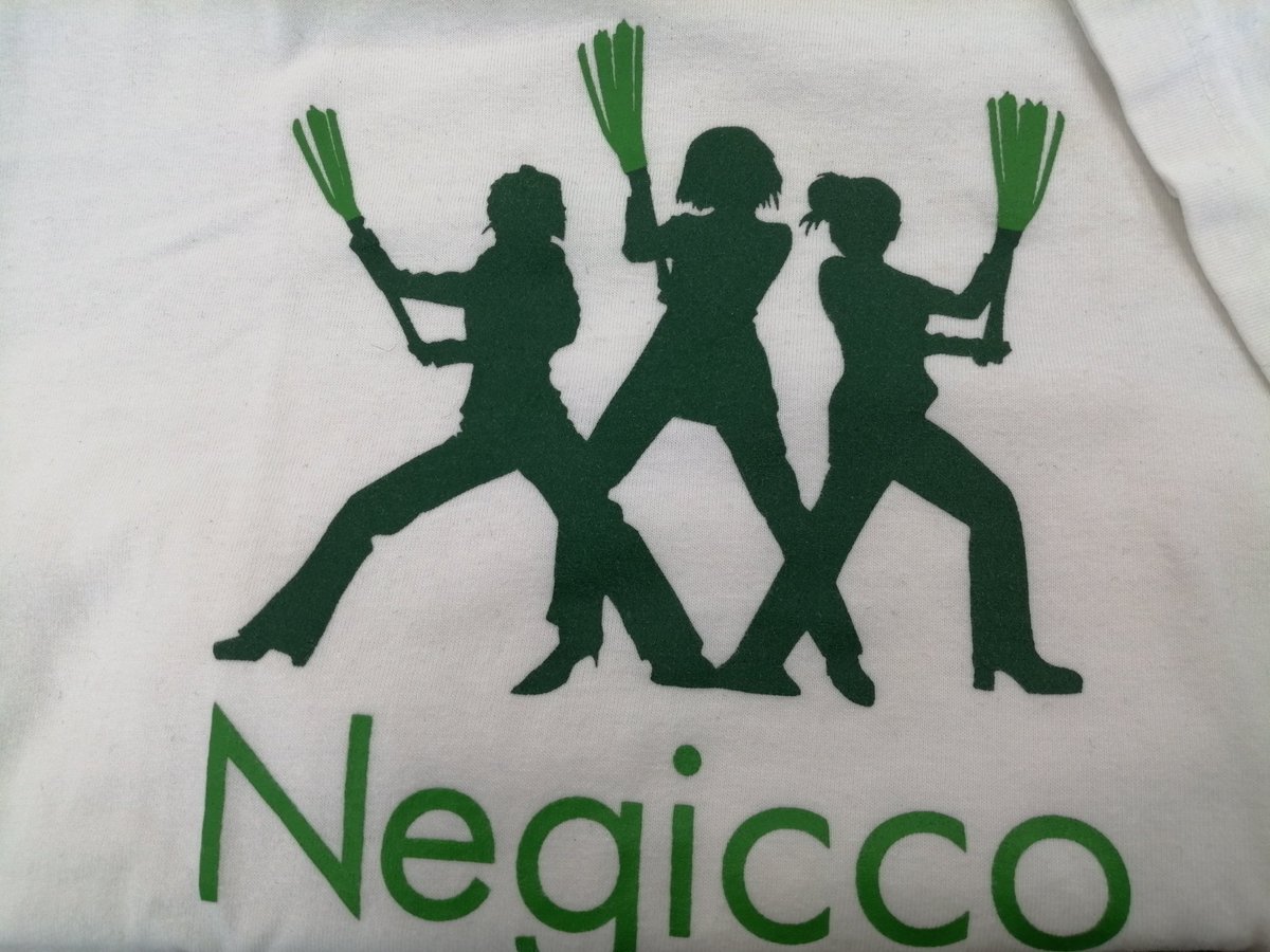 offtsubame's tweet photo. こんにちネギネギ⭐
新潟といえば！Negicco！
Negiccoといえば新潟！

#オフハウス
#ハードオフ　
#燕三条
#バンドTシャツ大���集！
#7月17日から衣料品セール☆ https://t.co/5rLeOW6Z1Y