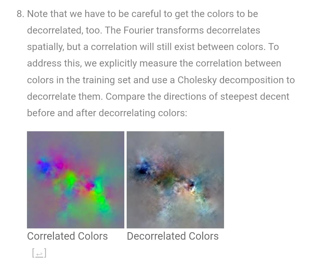 bentonlmao's tweet photo. @matthen2 You should definitely try decorrelating the color channels! https://t.co/YHlPxVtOYO