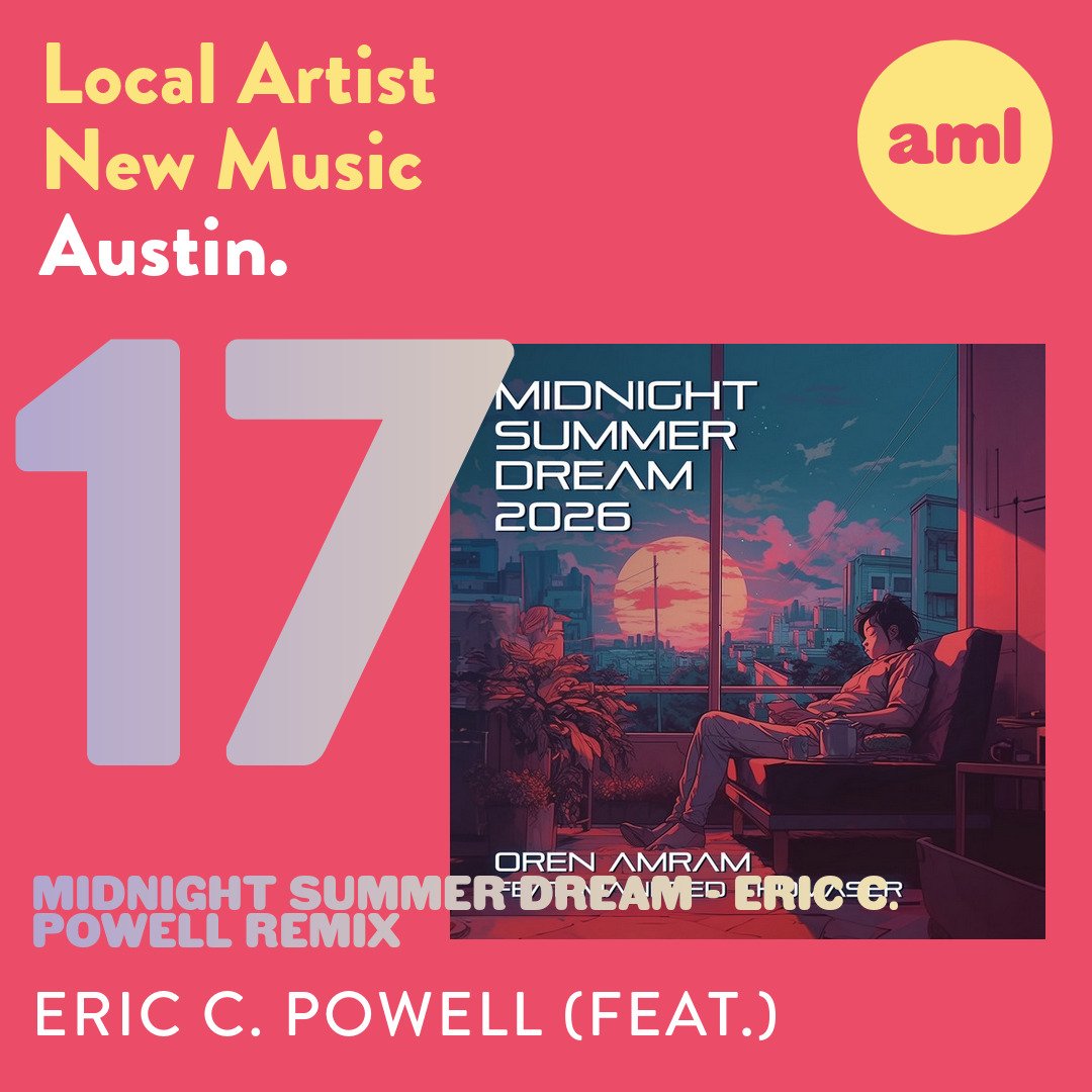ecpowellmusic's tweet photo. Incredibly honored to have my Eric C. Powell Remix of #OrenAmram's Midnight Summer Dream included as #17 on the @austinmusiclov3 Spotify Playlist. Listen to the playlist. Buy the EP!

https://t.co/1NsWwkqihx

https://t.co/ICZVvYuECT https://t.co/5O7S05jkYK