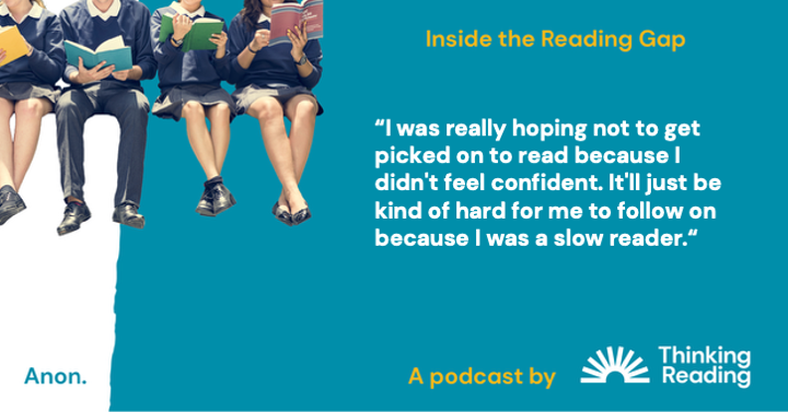ThinkReadHQ's tweet photo. Is it controversial to say all children in our mainstream state education system should leave school able to read well? We discuss this in our podcast "Inside the Reading Gap" - why it isn't happening, the impact it has &amp; the solution.  Available wherever you get your podcasts. https://t.co/7UdnR1o2xv