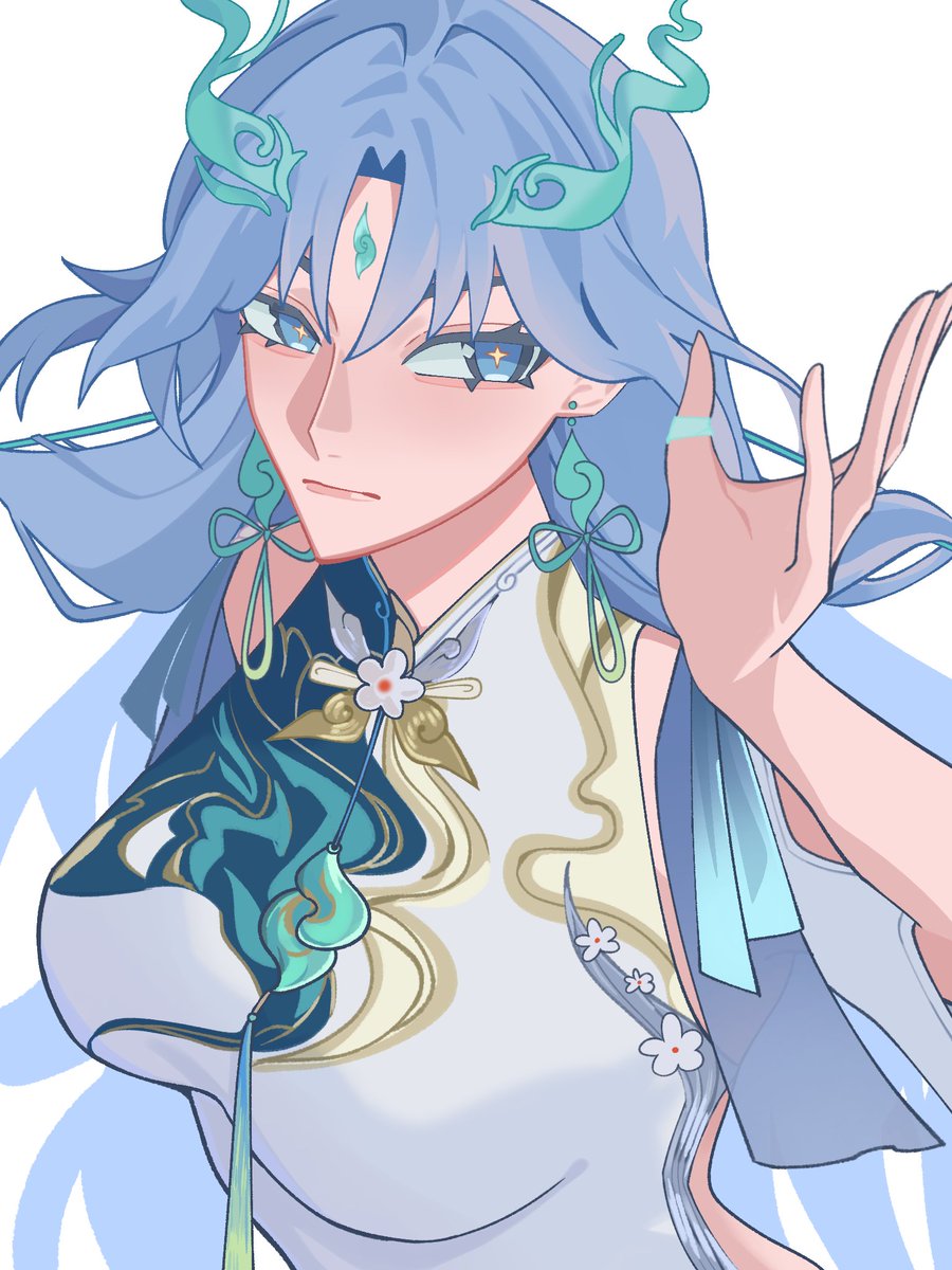 eternalshores's tweet photo. Qingxiao #鳴潮 #wuwafanart https://t.co/258QI93uDV