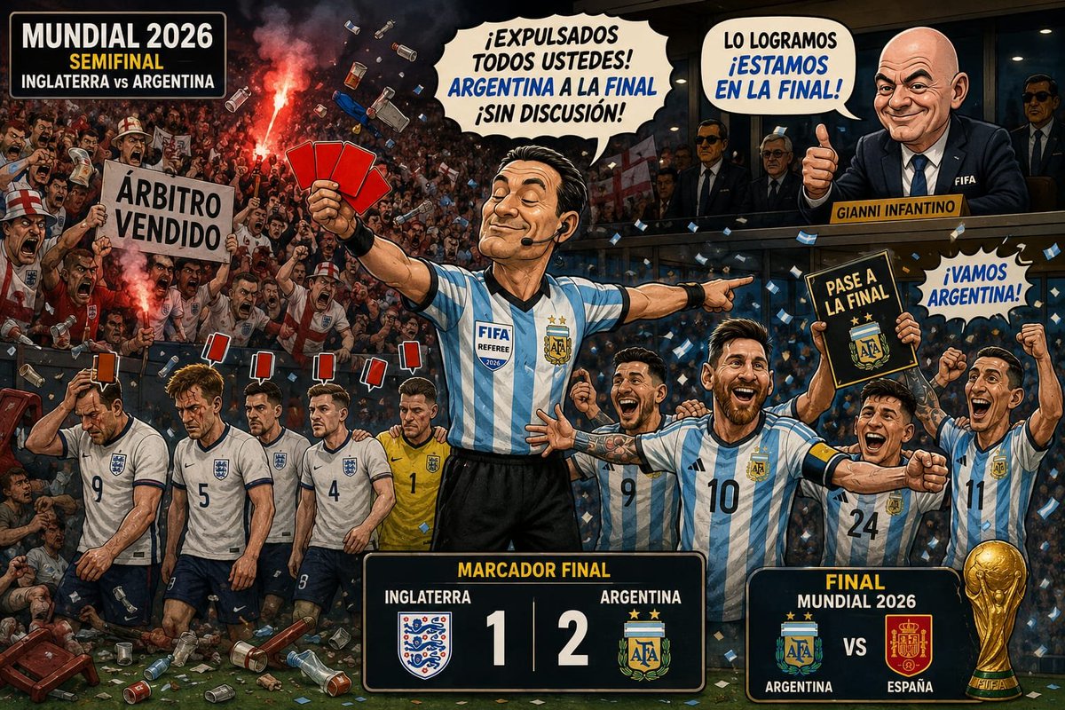jcharlyhd's tweet photo. 🚨🚨🚨   #ULTIMAHORA.

#Infantino (#FIFA).

#FIFAWorldCup2026  🏆  ⚽

"El atraco que se avecina éste fin de semana".

A punto de lograr su objetivo, a pesar de su futbol #irregular. #Argentina e #Infantino se perfilan para su "Cuarta Estrella"... https://t.co/SgeLS9zFQJ