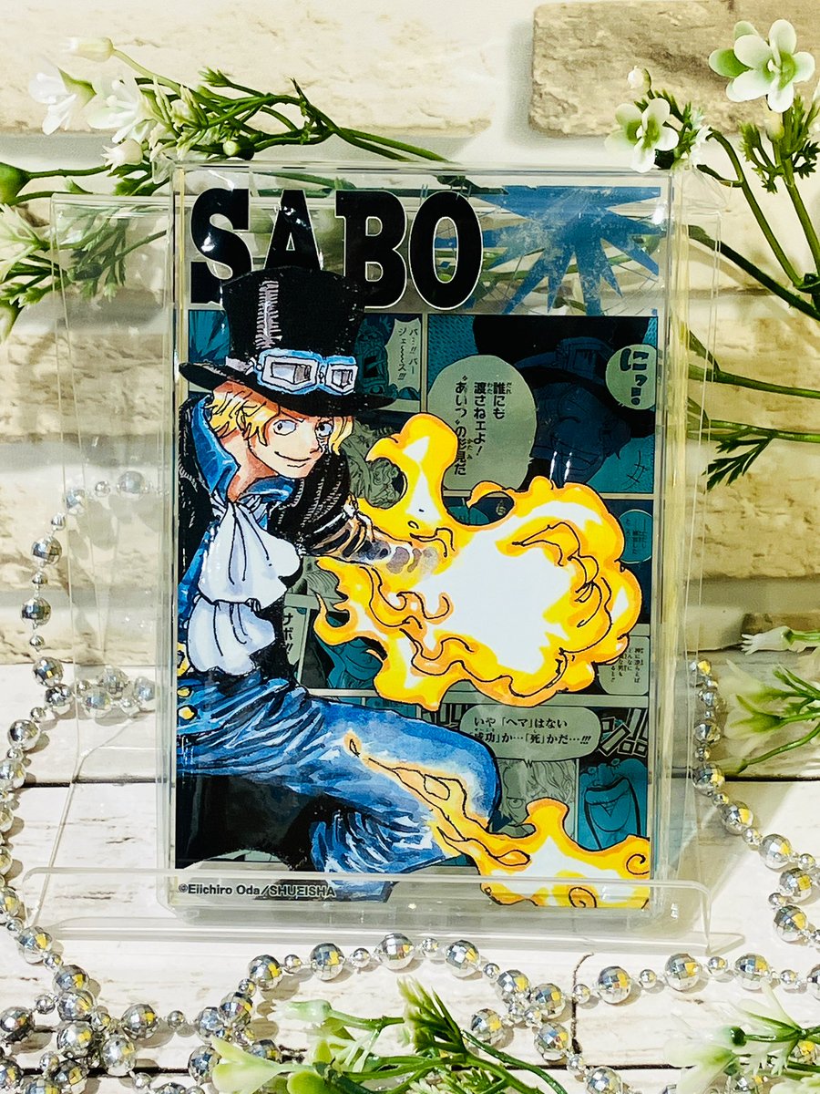 再入荷】原画商品 アクリルブロック“HEROES” サボ 6,930円(税込) 好評