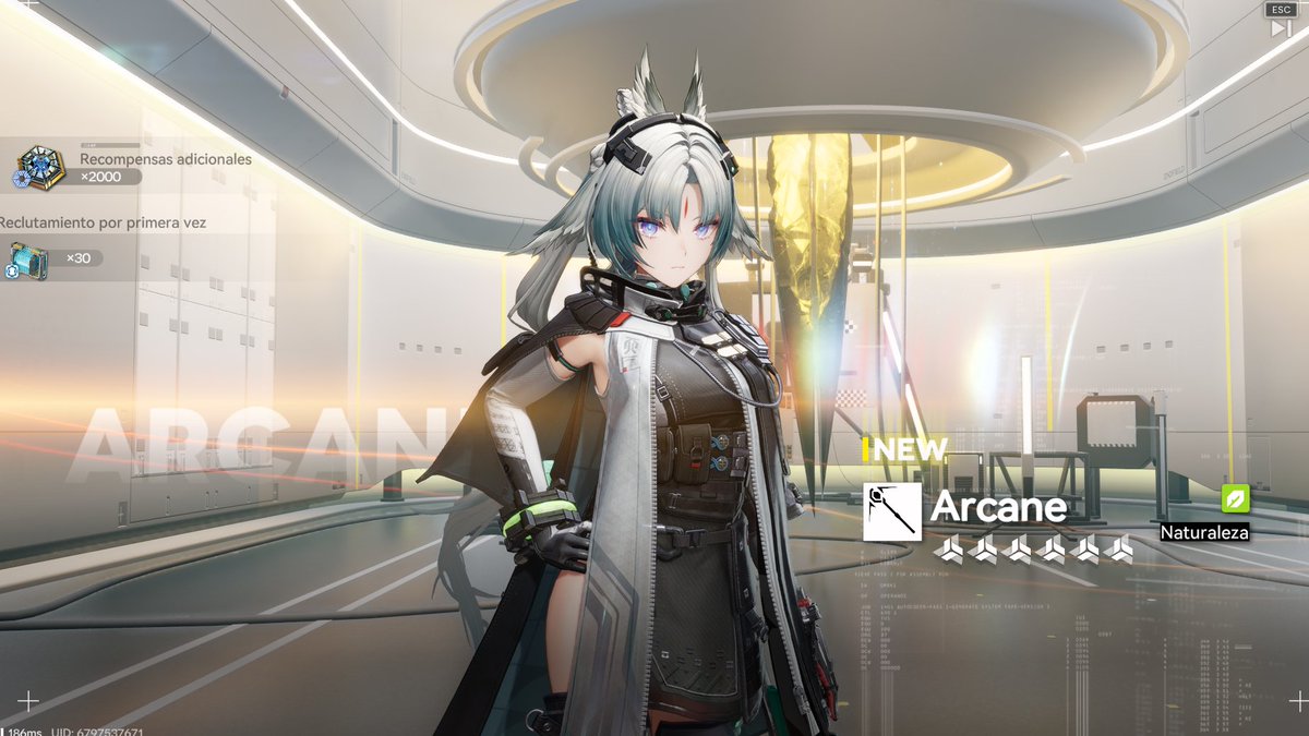 Borggan_'s tweet photo. Vamosss, Arcane solo me costo 50 pulls y en la primera multi del arma me salió la de ella.🎉

Estaba preparado para quedarme sin Liino pero esto me da esperanzas de obtenerla 😄

Gracias Endfield, hoy se celebra 💯🔥 https://t.co/xsnM5YLfZW