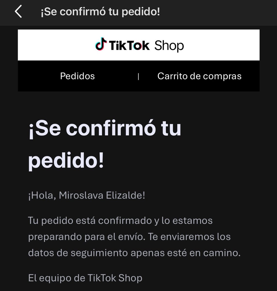 twiteamelos's tweet photo. Caí en la mafia del TikTok Shop 🥲 https://t.co/QSPmIr1ffN