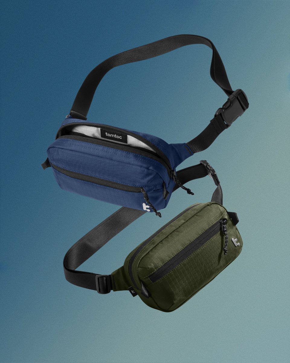 tomtoc_official's tweet photo. Fresh colors have landed. Aviator-T33 now comes in Navy Blue and Field Green. Two understated shades that fit right into everyday carry.

https://t.co/8Qv3jjIwST https://t.co/LojpYy2Bpn