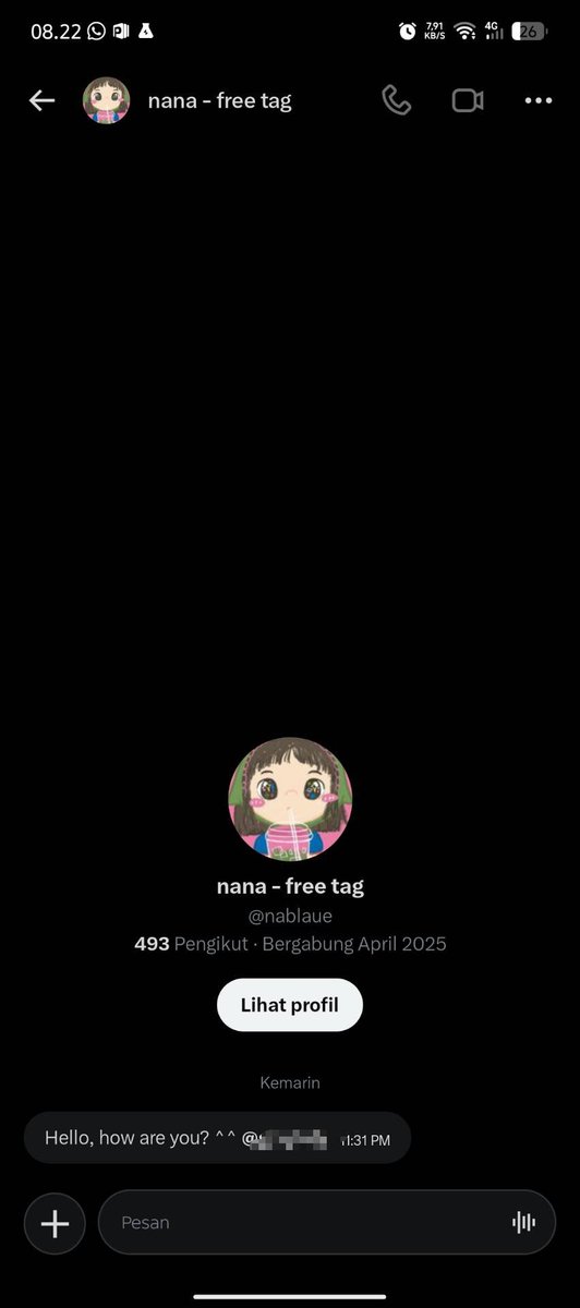 vyblunaest's tweet photo. halo temen temen, buat kalian yg dpt dm dri @nablaue mohon jangan direspon yaa, aku minta tolong buat langsung report dan blokir aja, plsss bantu repost biar yg lain bisa liat 😭 https://t.co/pCi6w8j7xX