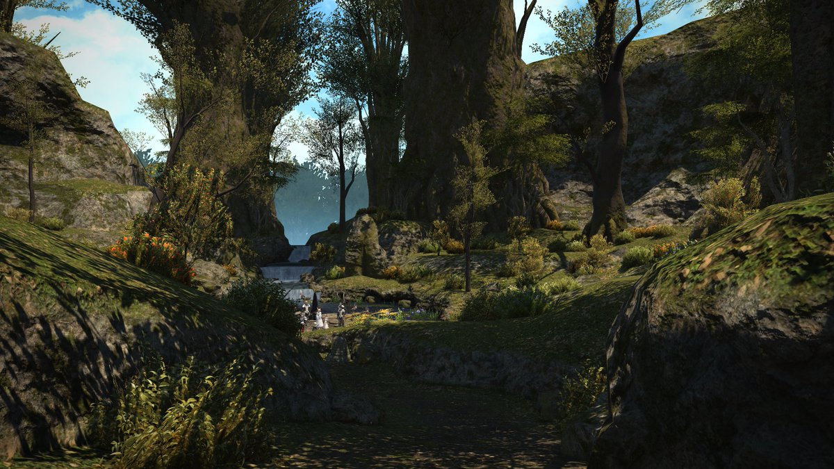 _ml5z's tweet photo. In love with #finalfantasyxiv scenery. https://t.co/JJJCn4MHqR