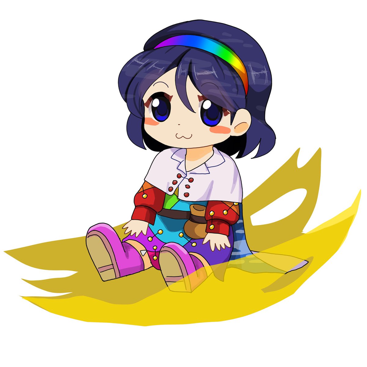 yamadainari_'s tweet photo. これはシールになる予定のちまたん https://t.co/4bRQfnnwnO
