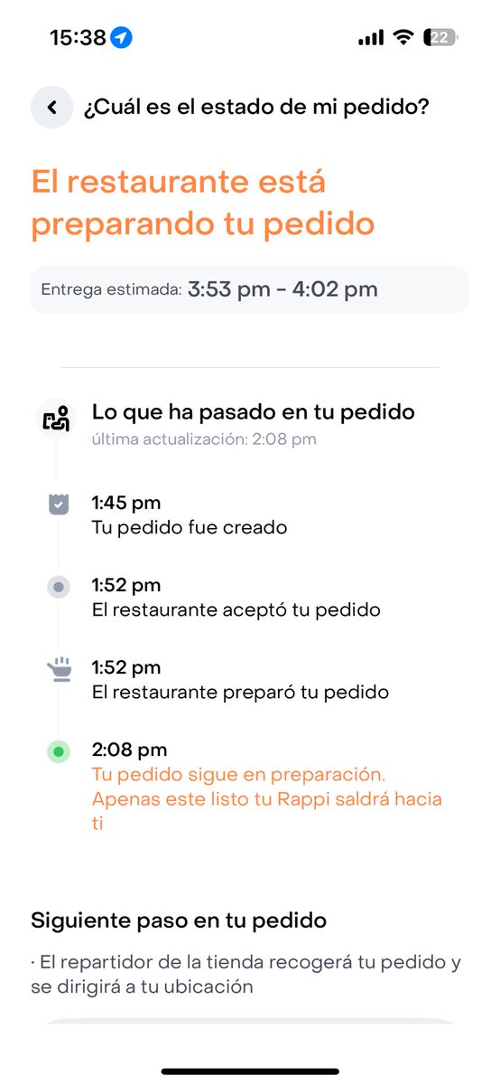 BrendaTrevinio's tweet photo. @RappiMexico 3 horas esperando y me cobran un pedido que no llego https://t.co/H96l9PUcqa