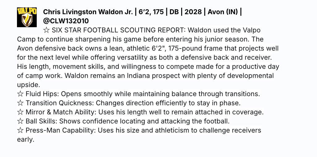 Chris Livingston Waldon Jr. tweet media