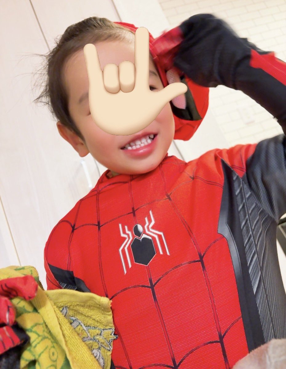 mga_nom's tweet photo. やっぱ男の子の憧れだよね🤣🤍笑
我がにもスパイダーマン常にいる。笑
映画楽しみだなぁ☺️🤟🏻🕸 https://t.co/EpoA8Y97rZ