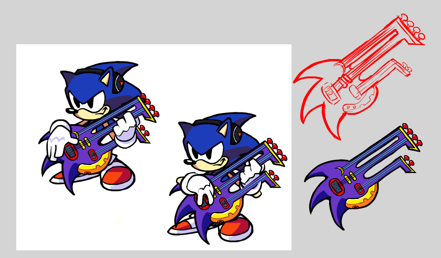 scopsilk's tweet photo. while FNF : SONIC JAM! comes to a close, i would like to share with you my contributions for the Azure Skies : Encore ( ideas we're formed by @fackinbuddy &amp; I ) https://t.co/7zj0Te9M6D