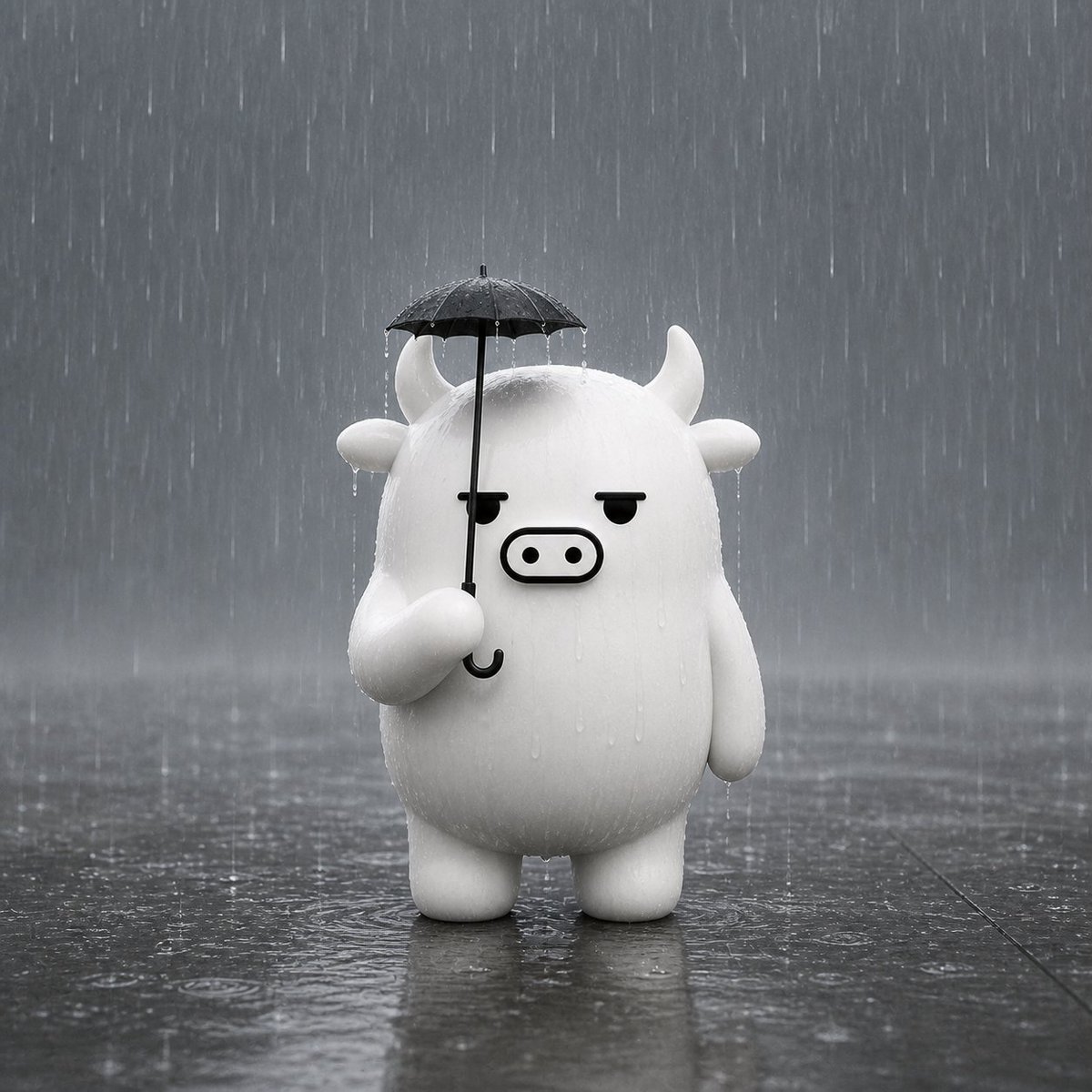BeggyBull's tweet photo. My risk management is one tiny umbrella and extremely confident weather. https://t.co/hBH2q5FxTL