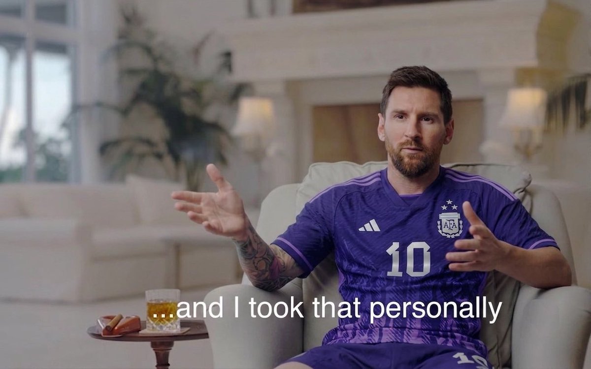 TrungTPhan's tweet photo. Messi’s Last Dance doc gonna be crazy https://t.co/5QsQ3QnWxY