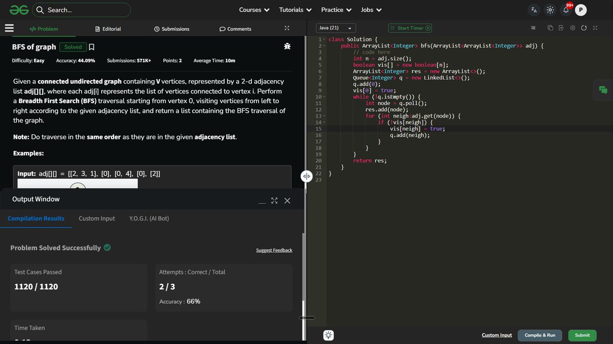 Purnachand12945's tweet photo. Day 46 of  #SDESheetChallenge  by
@takeUforward_

Today I solved 3 problems:    
1.Clone Graph
2.DFS
3.Traversal Techniques(BFS)

 #SDESheetChallenge #TakeUForward #DSA #DataStructures https://t.co/dZqkHi4odT