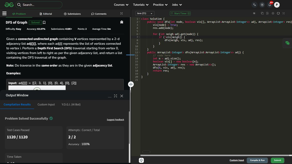 Purnachand12945's tweet photo. Day 46 of  #SDESheetChallenge  by
@takeUforward_

Today I solved 3 problems:    
1.Clone Graph
2.DFS
3.Traversal Techniques(BFS)

 #SDESheetChallenge #TakeUForward #DSA #DataStructures https://t.co/dZqkHi4odT