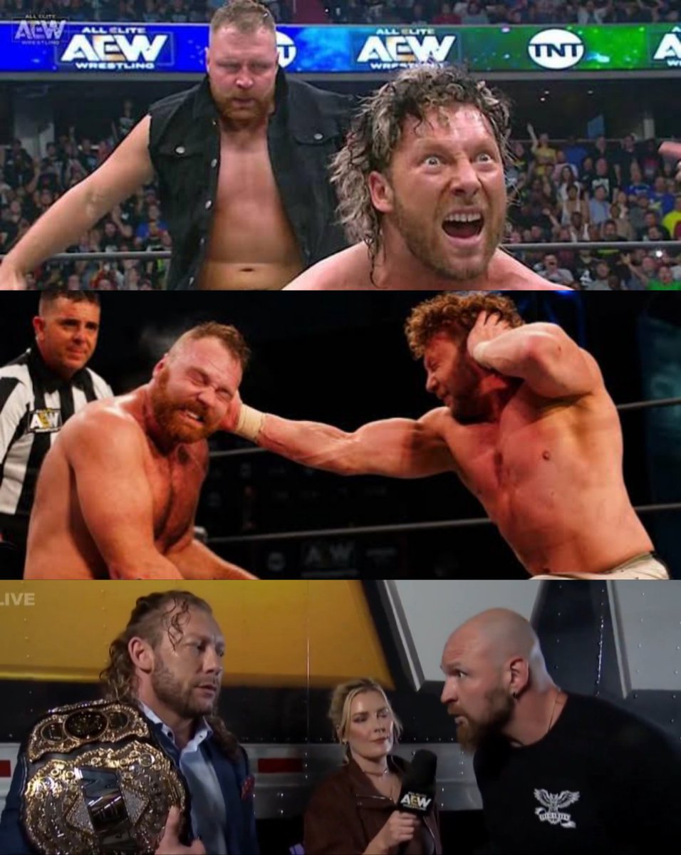 TheDrainmaker's tweet photo. THEY MEET AGAIN.
The first ever AEW feud. https://t.co/qPzlwhwIks
