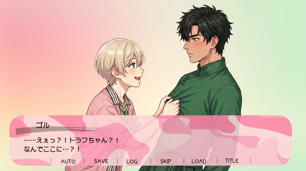MagiStar1019's tweet photo. ♕こちら要人につき、♕

草原の国から登場するゴルくんは
可愛い男の子が好き♡ʊʊʊ

脳筋で小6男子メンタルだけど
可愛い子を守るという漢くさいキャラ♡₹ゅƕ₹ゅƕ

#BLゲーム #ノベルゲーム 制作中 https://t.co/gaHekCd0FK
