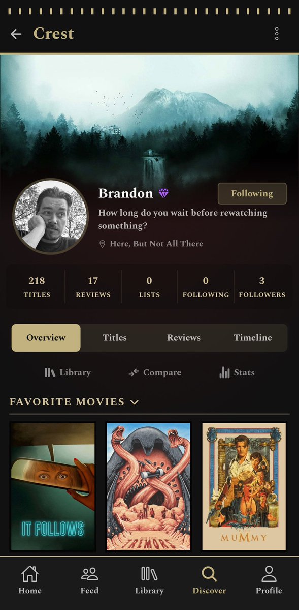 Framerate_site's tweet photo. Everyone please give Brandon a follow on Framerate! He’s officially the first addition to the Credits page as someone who decided to give their generous support through patreon 😄 Thank you so much Brandon 🎞️🎞️🎞️🎞️@CrestWailer https://t.co/Zu9oFoIRwQ