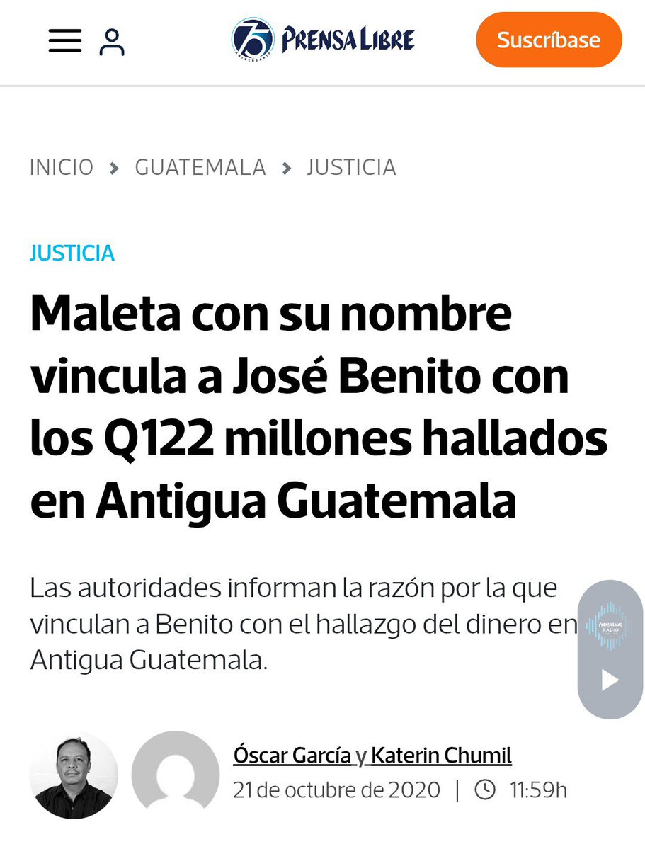 floresasturias's tweet photo. ¿Reparación digna?
Fueron Q122,351,456.60 en efectivo los que le encontraron en maletas con su nombre a este corrupto.
Señores jueces y magistrados, los q deben tener dignidad son ustedes.
La Justicia en Guatemala es un asco y el mensaje q le envían a los corruptos es que sigan. https://t.co/mSNnFoCrX2