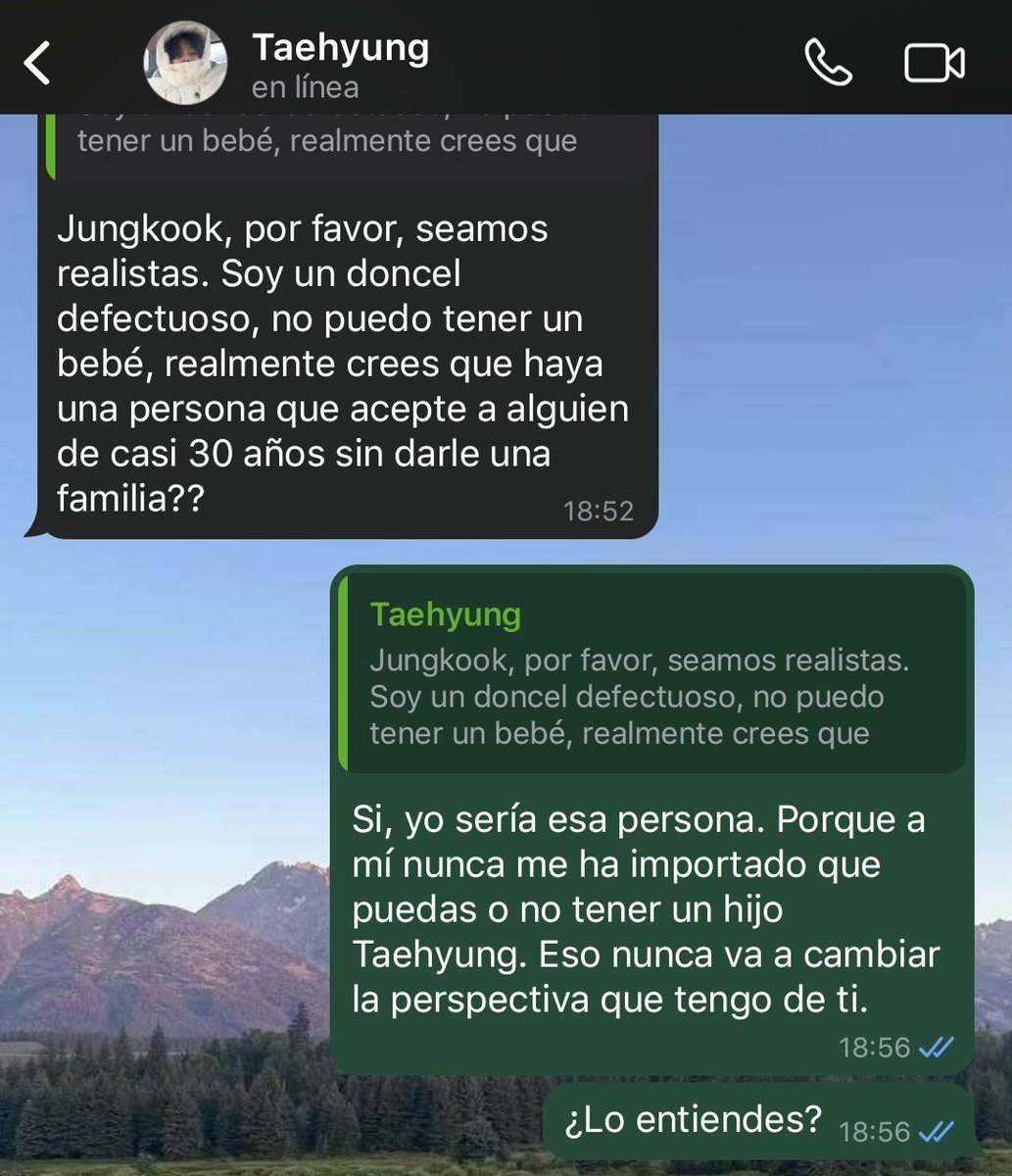 kotiaukv's tweet photo. —Double Aim #kooktaeau

Jk odia a su hermano porque siempre trataba mal a su prometido porque según él, el “omega” no era fértil y por ende era defectuoso. Claramente, el alfa no se iba a quedar de brazos cruzados… Le iba a demostrar quién era el verdadero problema.

#kookv https://t.co/kVbq0nEjnu