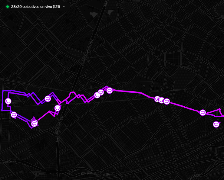 BondiMaps715's tweet photo. NUEVA ACTUALIZACIÓN (v2.33)
Ahora se pueden ver los bondis EN TIEMPO REAL y consultar el recorrido que van haciendo las líneas con solo tocarlas
Tmb vas a poder ver CUANTOS COCHES están en circulación, las patentes, los internos y por cual ciudad andan EN UNA TABLA DESPLEGABLE https://t.co/iaWNtYmkXC