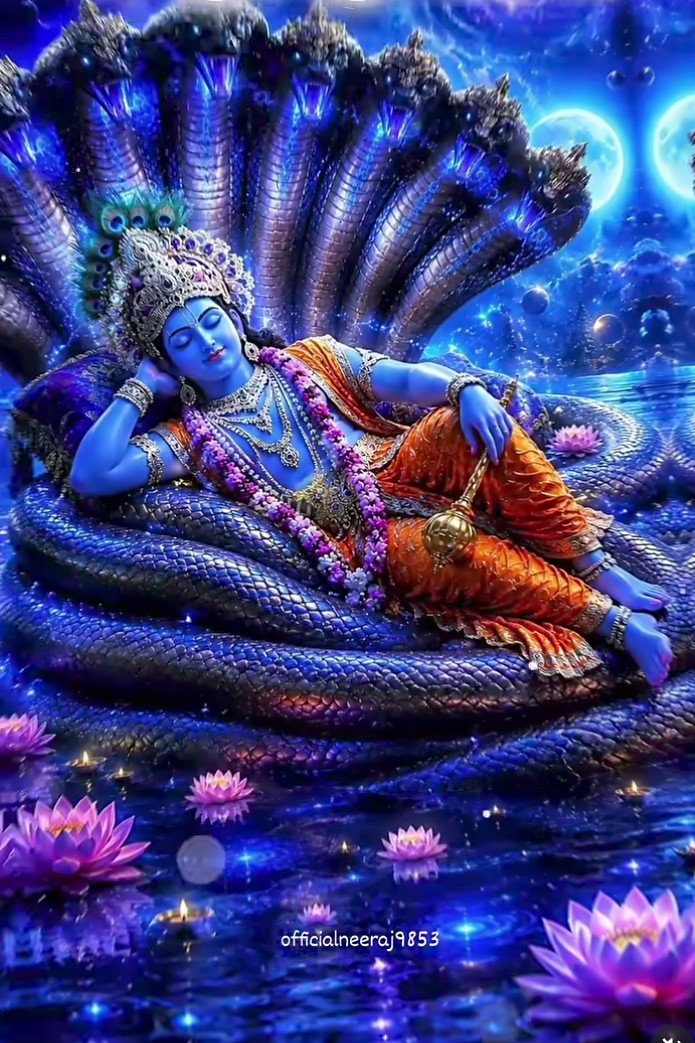 zAshthasingh_a's tweet photo. Govinda Hari Govinda.....
The lord vishnu bhagwan 🚨 https://t.co/ddOv5nqj78