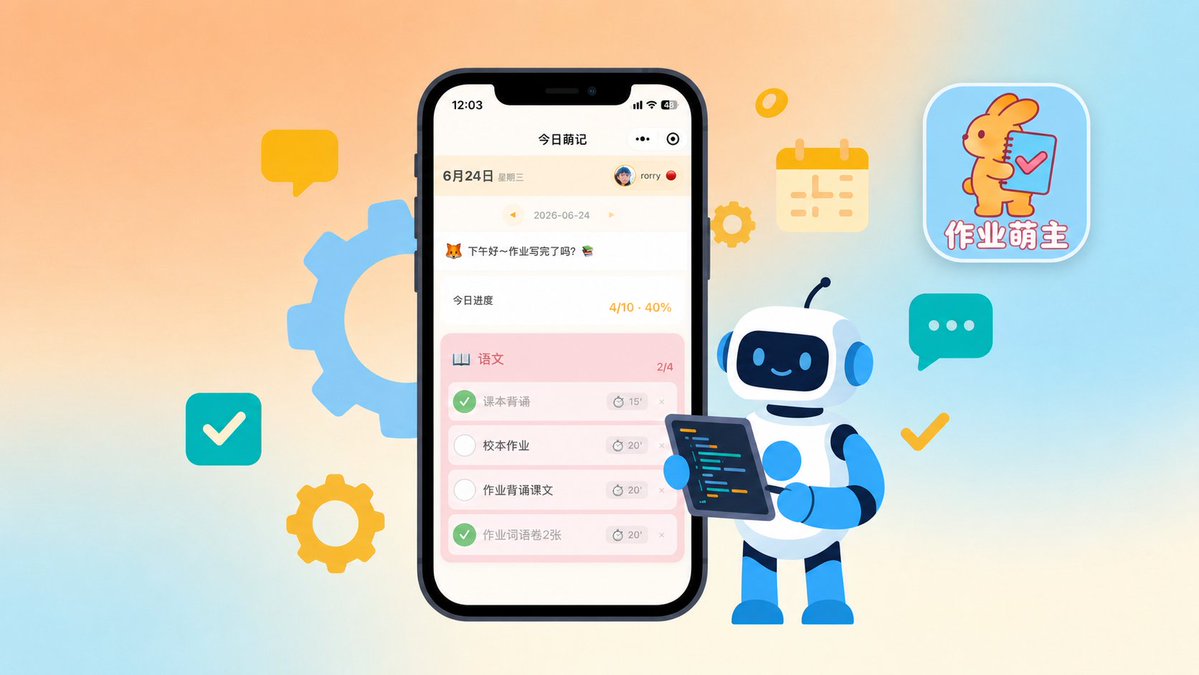 YeRorry's tweet photo. 不懂代码的我，用WorkBuddy「召唤专家」,一个晚上做出了能上架的小程序！
这次我在WorkBuddy召唤了一个「小程序开发」专家。然后，用一个晚上的时间，做出了一款叫"作业萌主"的作业登记小程序。
整个过程，没写一行代码。
今天把完整过程拆给你看，不懂代码的你，也能做。

https://t.co/Amc96GrTeg https://t.co/H1qHlY3S1l