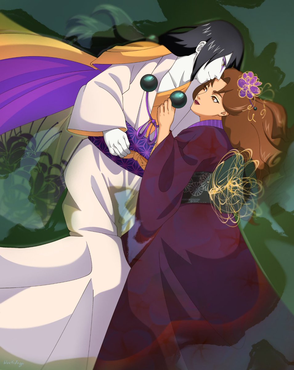 bluekidneys's tweet photo. HAPPY (BELATED) NON-BINARY PRIDE ❗ I'M STILL SO EXCITED #orochimaru #pride #naruto #yumeship https://t.co/YptpK457PR