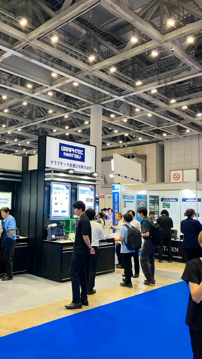 technoxfrontier's tweet photo. TECHNOFRONTIER 2026、2日目も午前から大盛況！
今のトレンドはやっぱり「実機によるリアルな測定デモ」と「次世代パワー半導体」の展示。 ノイズ対策や高速スイッチングの評価波形を食い入るように見つめています👀

🔗 https://t.co/AqzSlMDom9

#テクノフロンティア #パワエレ #回路設計 https://t.co/4TULXPXipe