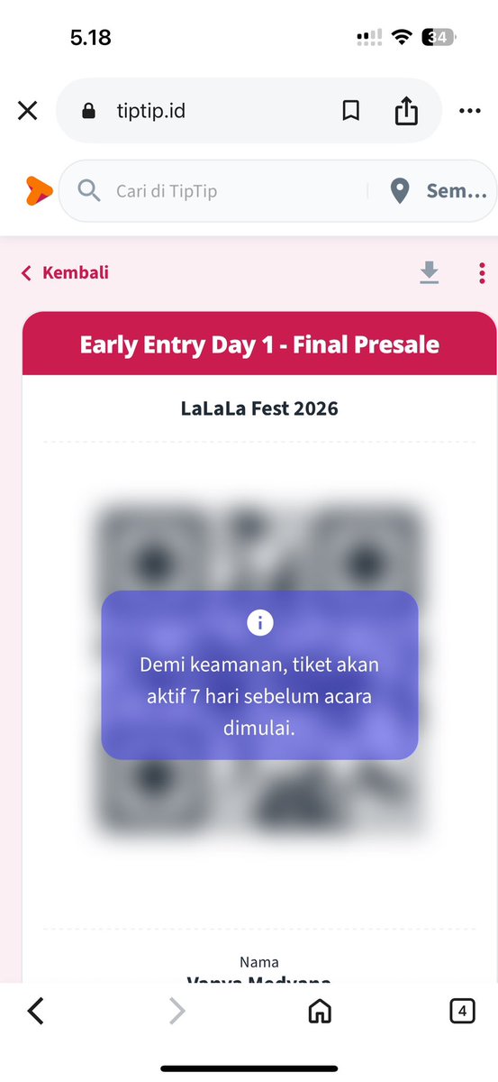 chocovelv's tweet photo. Wts want to sale
Early entry day 1 lalala fest (1 tix)
Rex orange county
💰sesuai harga web ajaa 
#lalalafest #wts #wtb https://t.co/5mmxSCCGqi