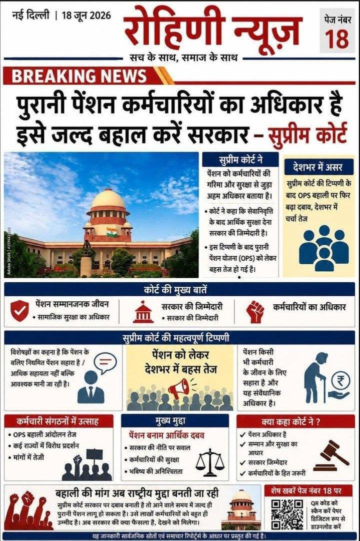 SuryawaSingh's tweet photo. #OPS (Old Pension Scheme) की मांग उठी है जोर,
रिटायर्ड कर्मियों का हक न हो कमजोर।
सुनो सरकार, ये हक लौटाना होगा,
वरना आंदोलन का ज्वार फिर आना होगा ।।
#NoNPS_NoUPS_OnlyOPS 
#OPS_लागू_करो
#OPSisOurRight 
@PMOIndia 
@vijaykbandhu @Aamitabh2 
@TV9UttarPradesh @DainikBhaskar @aajtak https://t.co/6DMOVmhaU2