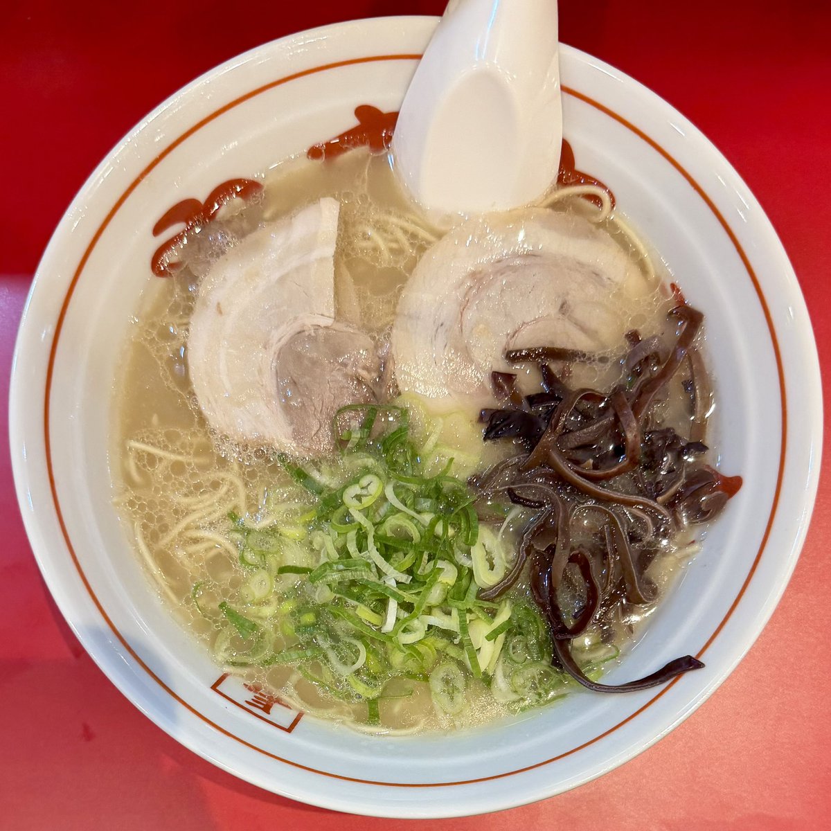 博多長浜屋台やまちゃん（長浜ラーメン） #ラーメン #ramen #博多長浜