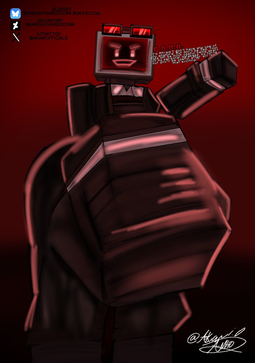 akaniofficials's tweet photo. I don't think I've seen anyone make vore of P.A.M.A, so I took matters into my Fingers. If I'm not the first then I'm not a real artist!
#MinecraftStoryMode #Vore #MassVore #GenderNeutralPred #PermaVore #UnknownPrey #MinecraftVore https://t.co/2686zOonas
