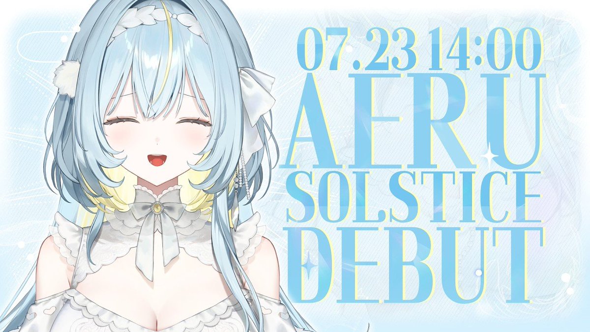 aerusolstice's tweet photo. ୨୧・┈┈ PV ┈┈・୨୧

에루 솔스티스 데뷔PV 대공개!
원래 1주일 전에 올리는게 맞으니까 ( • ̀ω•́ )✧

7월 23일 오후 2시!
원래는 오후 6시였지만 여러분들이 너무너무 보고싶어서 조금 일찍 하기로 했지 뭐예요~
치지직에서 데뷔방송 시청하는거 잊지 말기 🩵

୨୧・┈┈┈┈・୨୧・┈┈┈┈・୨୧

에루 솔스티스 치지직: https://t.co/cTrJdpR0Nt
에루 솔스티스 PV: https://t.co/uaKAfNh0Fj

#카페카르테 #Vtuber #버튜버
#버튜버_데뷔 #버츄얼 #버츄얼_데뷔 #치지직