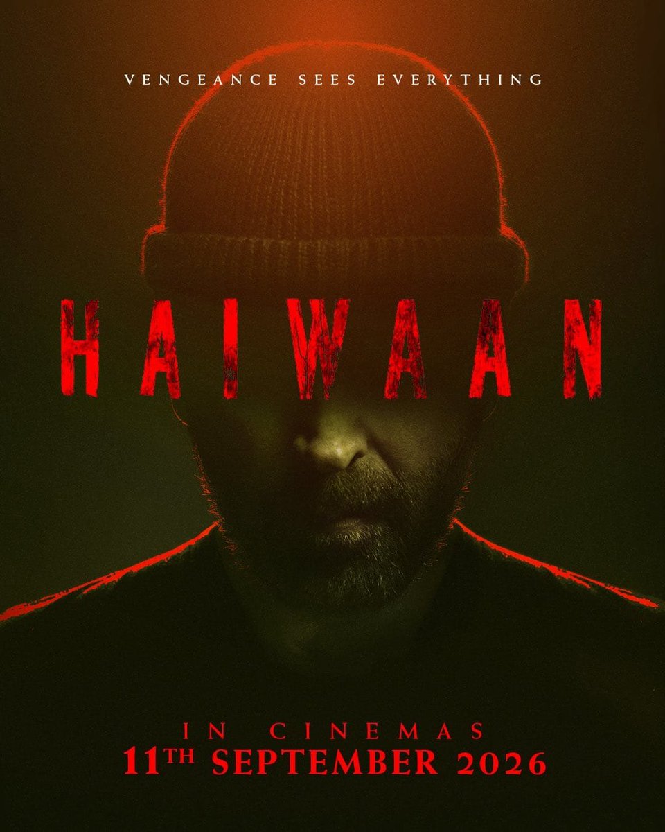 FanCraftFlicks's tweet photo. One sees everything,
One misses nothing,
Haiwaniyat ab nahin rukegi!

 Haiwaan arrives in cinemas on 11th September! https://t.co/UIWpmrDsxP