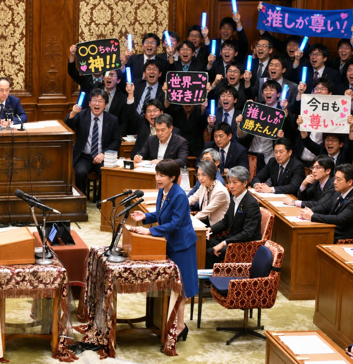 ponzisanae's tweet photo. @mackymacky_mac @nekoruck 恥知らず
卑怯の
手本か
推し活早苗
威厳の無さを
自ら露呈

こんなアホが総理大臣
一年坊主がこんな事を発想せんやろ
早苗の指示、それに応えるアホ議員 https://t.co/rNIrY9bvea