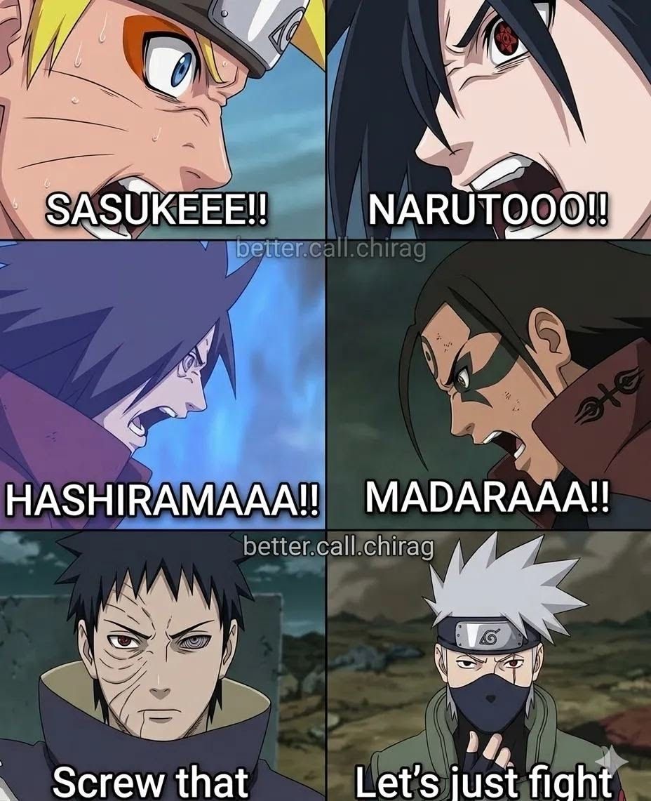 NarutoDaily_'s tweet photo. Real 🤣 https://t.co/o1Yglerd8Z