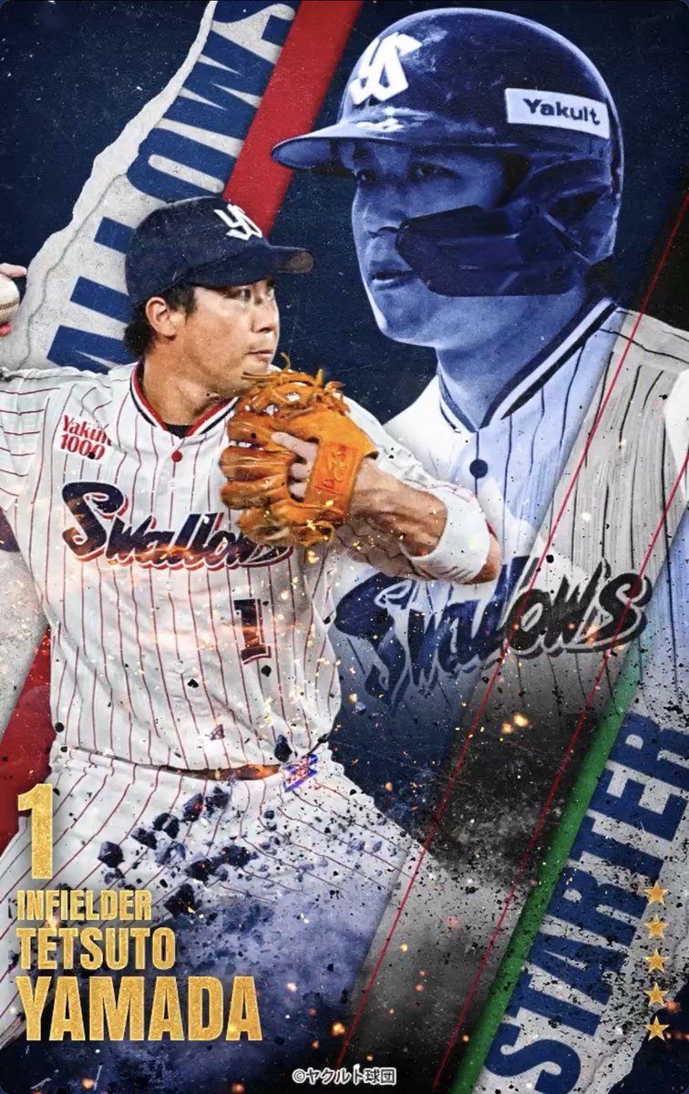 1230_mino's tweet photo. happy birthday🎉
34歳👏まだまだこれから！
山田哲人！復活へ！！🙏
#誕生日 #swallows #山田哲人 #トレカ https://t.co/BIFLCkl25k