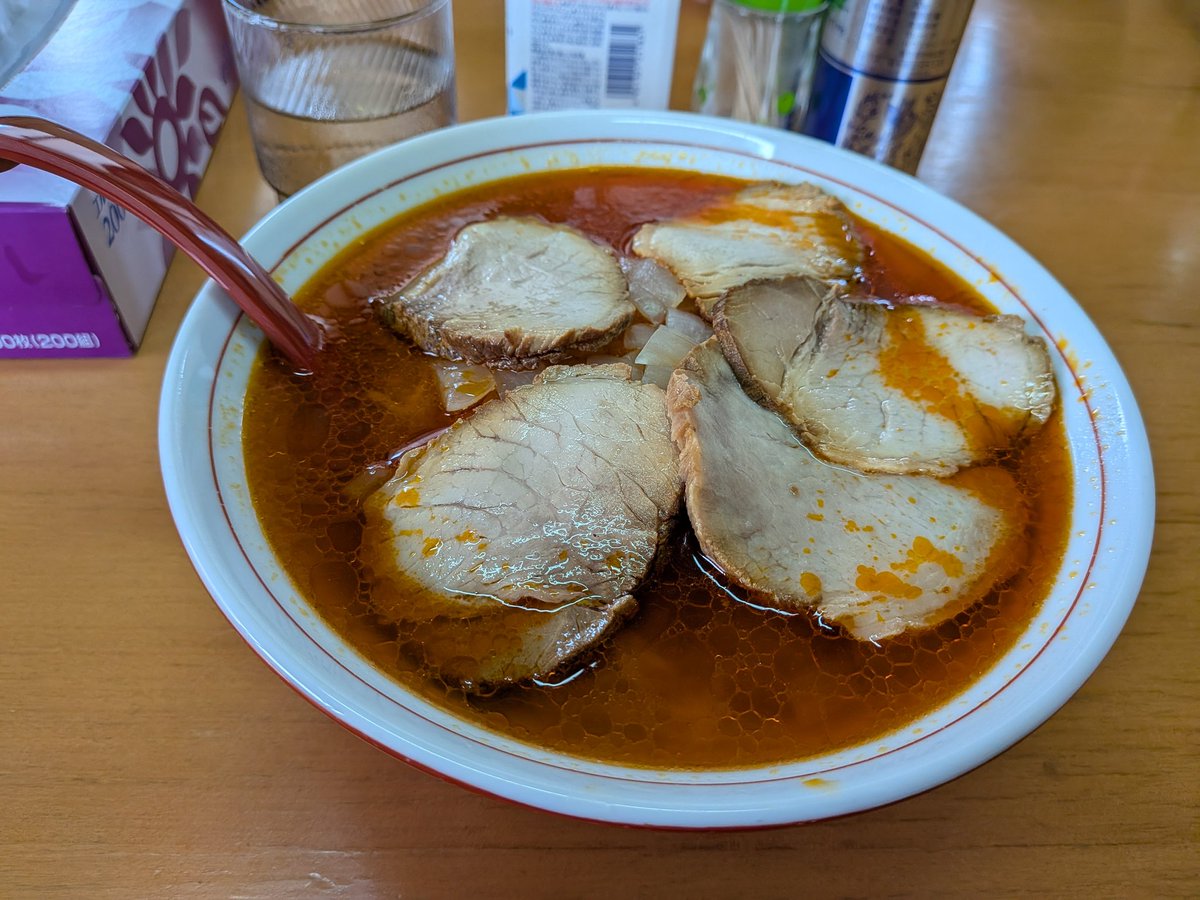 Riz1203's tweet photo. 月曜日に、初めての勝浦タンタンメン食べてきた。
美味かったわー。
また行きたいけど、遠くてなぁ。 https://t.co/LNUaIV1H1X