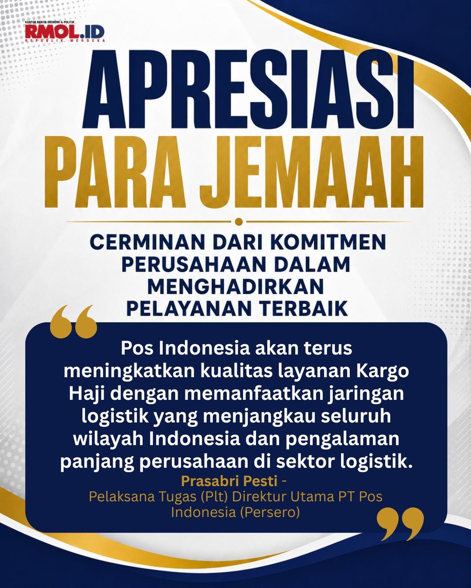 jasmayin's tweet photo. #KargoHajiPos Pos Indonesia emang amanah banget selalu pake jasa nya gapernah ngecewain https://t.co/NPwHDvmIuh