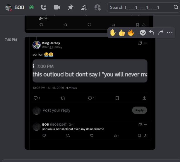 King Derbey tweet media